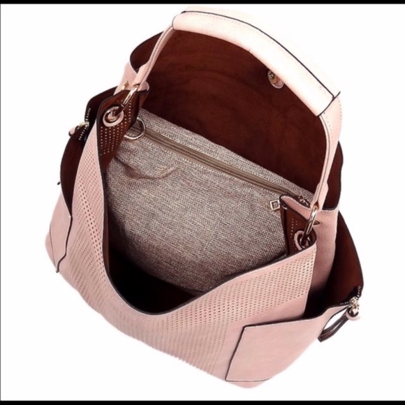 Le Miel Dark Blush Vegan Handbag - Picture 3 of 11